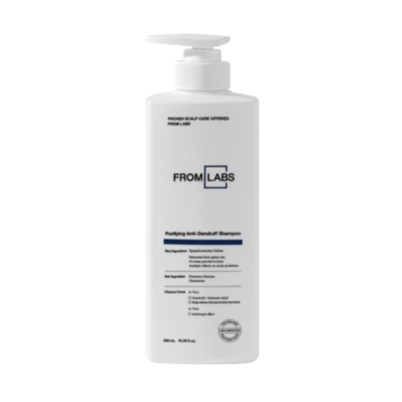 

FROM LABS Anti-Purifying Dandruff Shampoo 500ml | Scalp Balancing Cleanser for Oily & Sensitive Scalp | Low-Irritation pH-Balanced Shampoo 500ml