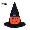 Haunted House Performance Props Halloween Pumpkin Hat for Kids Adults, Funny Plush Comfortable Breathable Festival Witch Party Costume, Cosplay, Stage