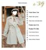 2025 Autumn Women's Petite French Trench Coat - British Style, Korean Version, Loose Fit