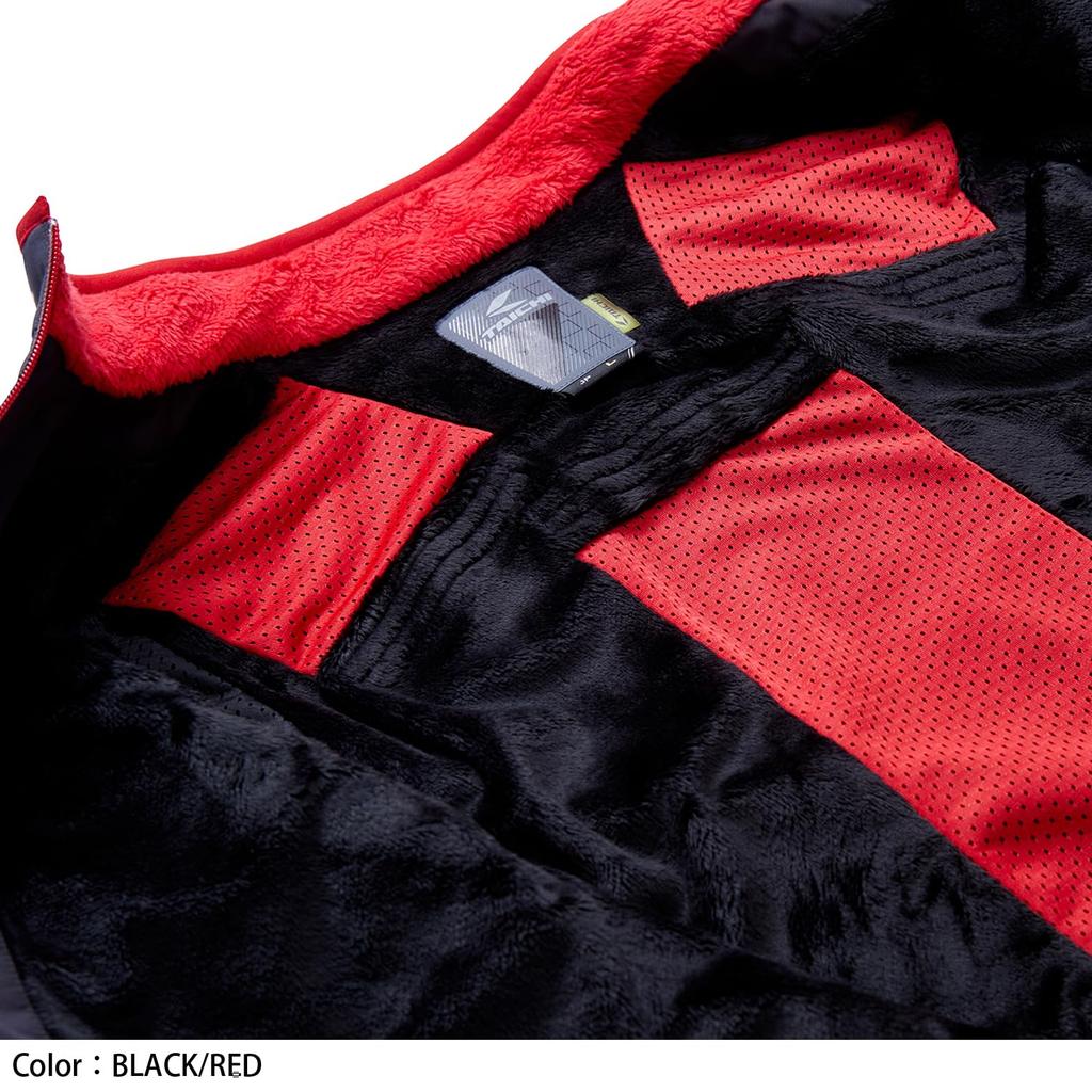 RS TAICHI e-HEAT Motorcycle Heated Inner Jacket, RSU637 BLACK WM, Women's, Autumn/Winter, Windproof, Cold-Proof, Warm, 3-Level Temperature Control