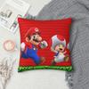 Super Marios Game Pillow Cases Cushion Cover Awesome Polyester Decorative Throw Pillow Case Cover for Sofa 40*40cm