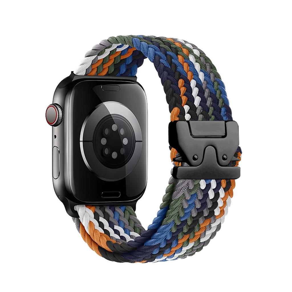 Apple Watch Parachute Buckle Nylon Braided Loop Strap