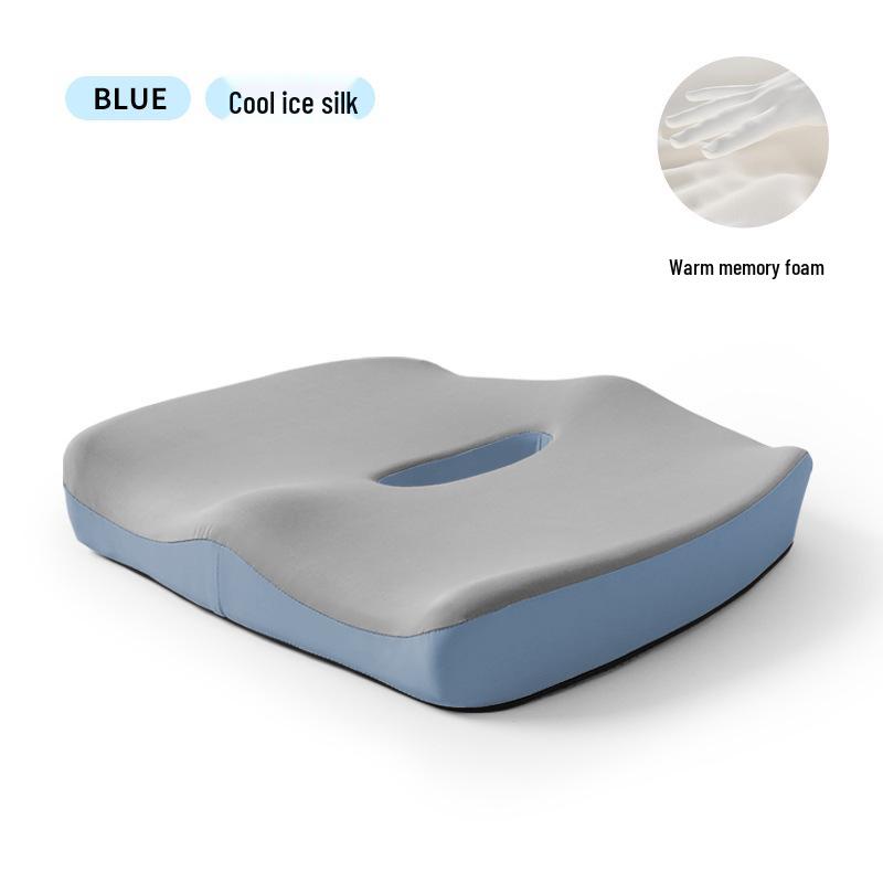 Ergonomic Memory Foam Office Chair Cushion for Lumbar Support and Long Sitting Comfort