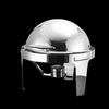 Round Stainless Steel Buffet Chafing Dish with Transparent Lid
