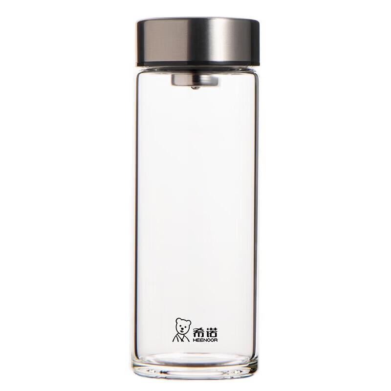 Xinuo XN6190 Single-Layer Glass Water Bottle with Filter