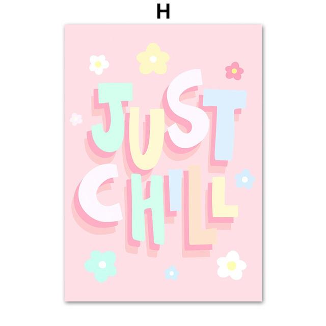 Abstract Leopard Poodle Zebra Vase Wall Art Canvas Painting Nordic Posters And Prints Wall Pictures For Pink Living Room Decor No Frame