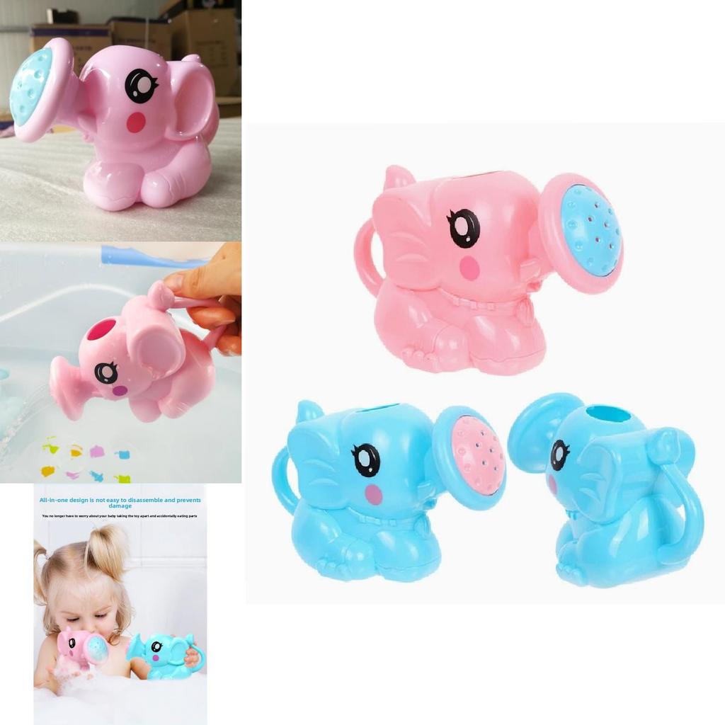 Childrens Elephant Shower Toy With Water Spray For Bath Time Fun And Sensory Development