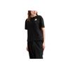 Emporio Armani EA7 SS24 Letter Logo Appliqué Round Neck Short Sleeve T-Shirt Women Tops Black 6DTT28-TJLOZ-1200