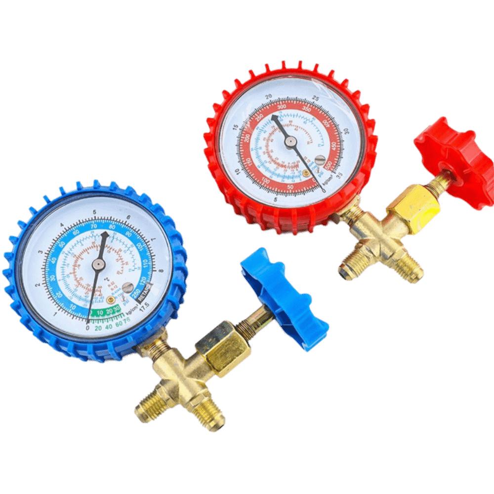 Low Side Single Manifold Refrigerant Pressure Gauge Pressure Gauge Manometer  Professional HVAC