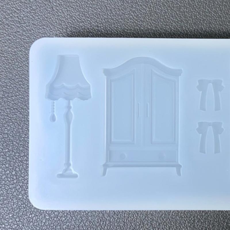 Flexible Silicone Crafting Mold Small Accessories Moulds for Lamp Decorations and Bedroom Projects Nonstick Surfaces