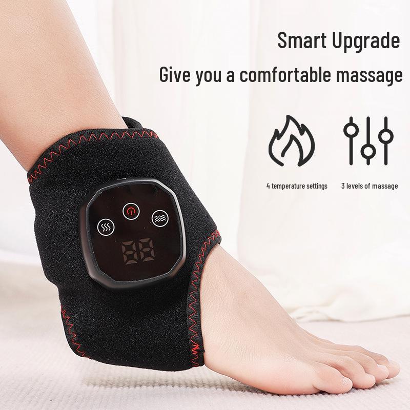 Smart Multi-Functional Foot & Ankle Massager with Temperature Control and Hot Compress