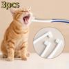 Wide Head Pet Toothbrush Long Handle Oral Cleaning Brush Plaque Remover Animal Toothbrush  Pet Care