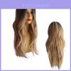 Luxurious Fashion Cosplay Hair Wig For Women With Long Straight And Curly Styles