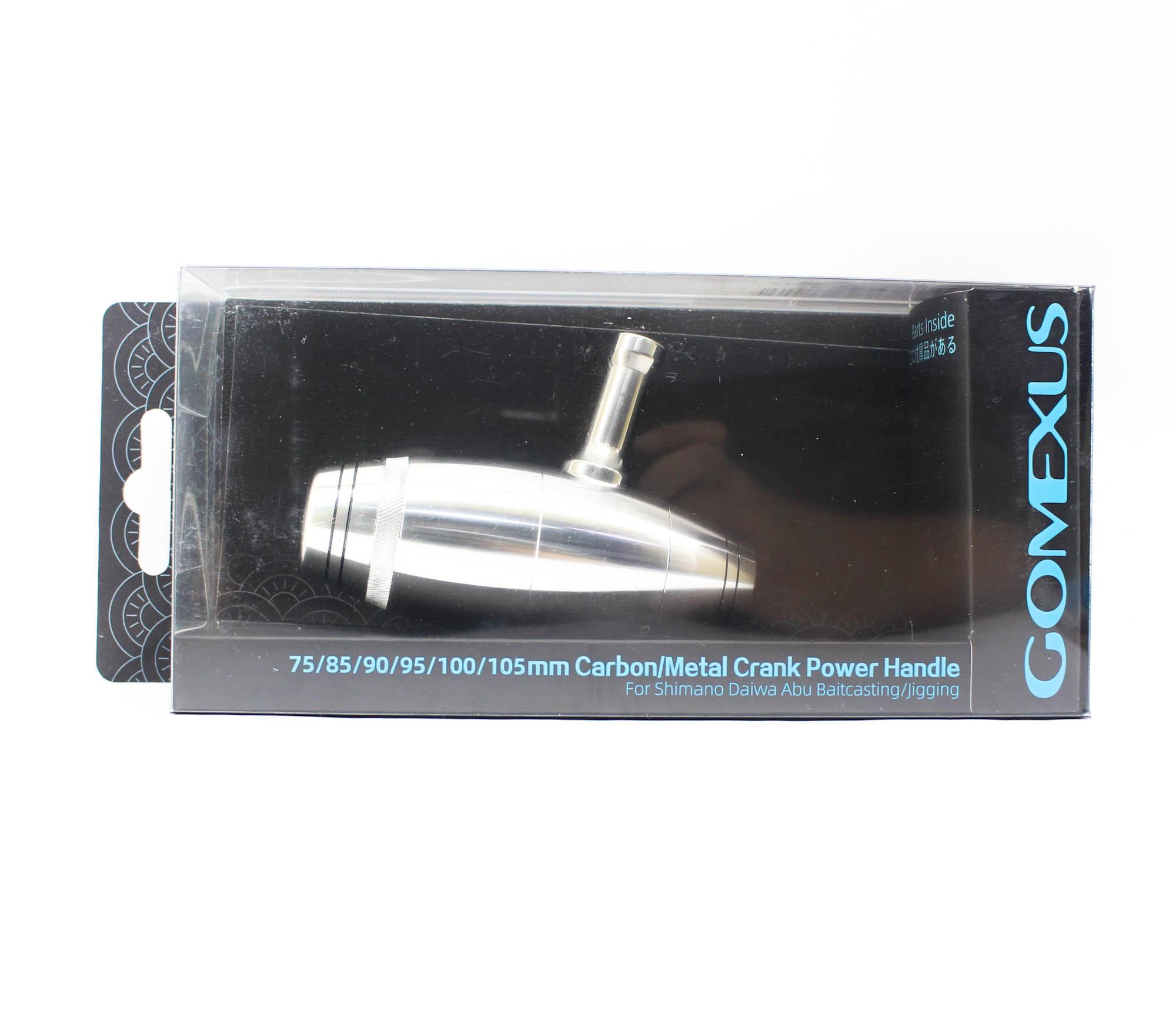 

Ручка Gomexus TM85SRBK-G, алюминий, серебро, 85 мм, Shimano B (3421)