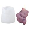 Silicone Molds Panda Candle Molds Handmade DIY Soap Baking Molds Bamboo Shoots Resin Casting Molds for Candle Making