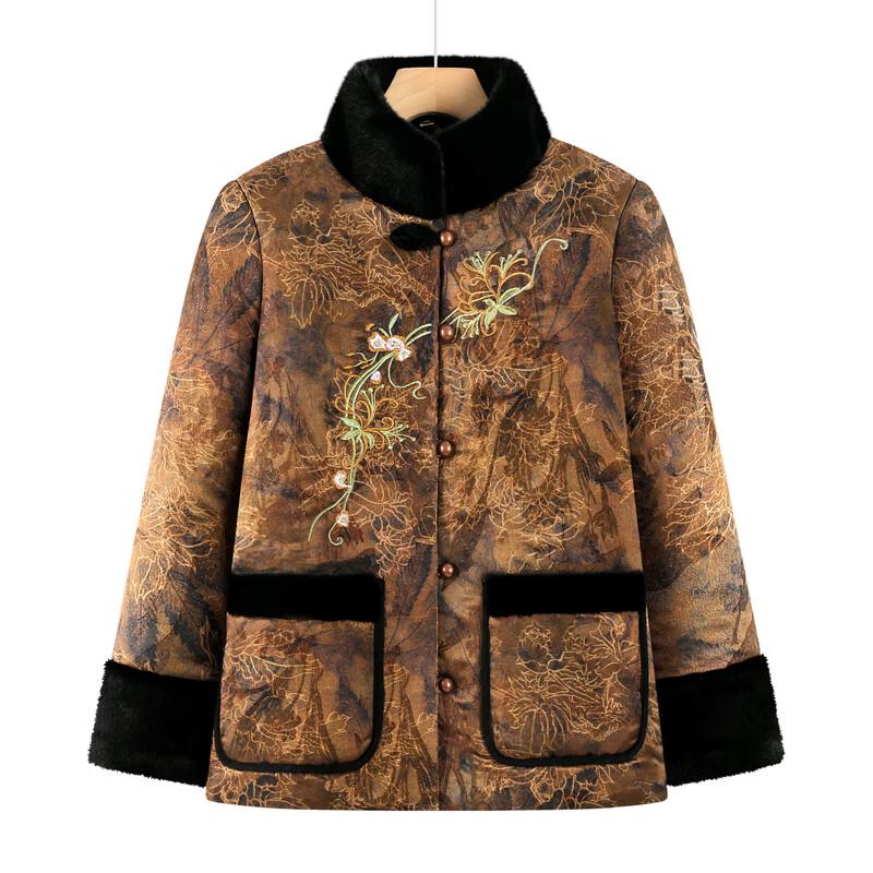 Hodo Women's Winter Chinese Tang Style Padded Jacket