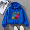 Kids Christmas Sweatshirt 67 Years Old Boys Girls Colorful Number Print Long Sleeve Holiday Casual Pullover Top