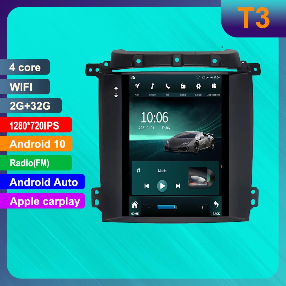 Kia Sorento BL Android Смарт-Навигационная Система с HD Камерой Заднего Вида и CarPlay