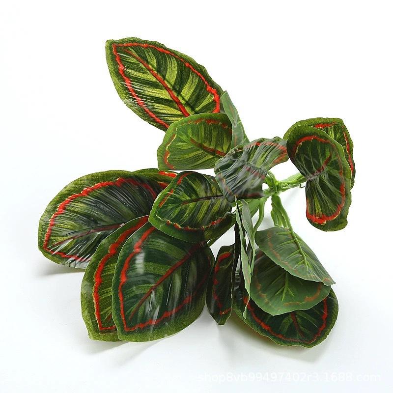 Simulation Plant Wall Green Plant Background Wall Flower Arrangement With Material Fake Flower Green Dill Living Room Small Potted Plant Decorative