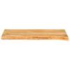 VidaXL Table Top with Live Edge 80x20x2.5 Cm Solid Mango Wood 370418