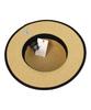 Yunibeosyeolkemiseuteuli Edge Taping Beige Long Panama Hat Panama Hat