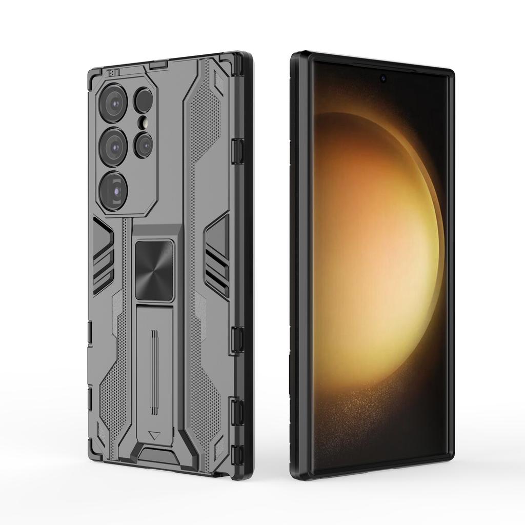 Applicable to Samsung S24Ultra supersonic mobile phone case S23Ultra bracket S22Ultra anti-drop protective case