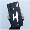 For Infinix GT 10 Pro X6739 Phone Case Lucky Initial Letter Matte Soft Silicone Shell For InfinixGT 10Pro GT10 Pro Cover Casing