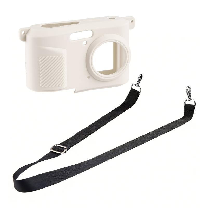 Premium Silicone Protective Cover For PIXPRO FZ45 Camera Case Shockproof Shell Durability Case with Shoulder Strap
