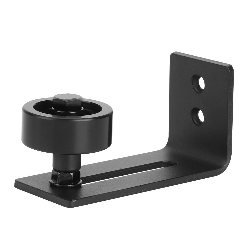 Koldioxidstål Skjutbar Ladugårdsdörr Golvrulle Guide Tillbehörssats Dörrbeslag