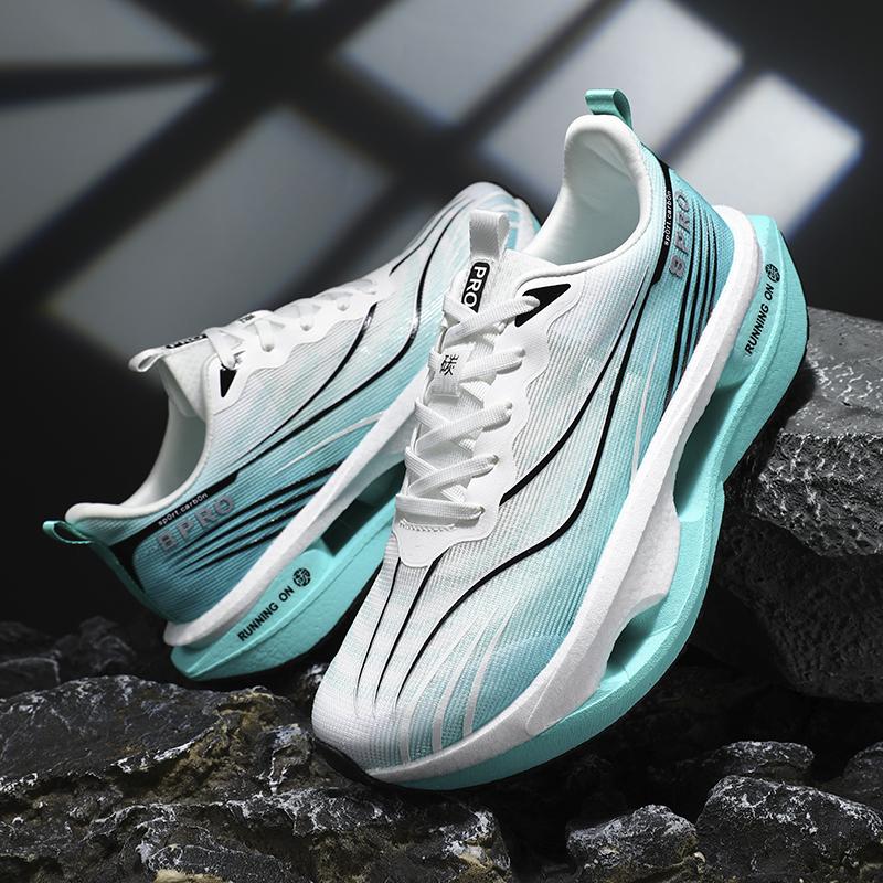 Neue und beliebte Sportschuhe für Herren Modisch Lässig Vielseitigbequem Atmungsaktivrutschfest Farbblockiert Höhe erhöht