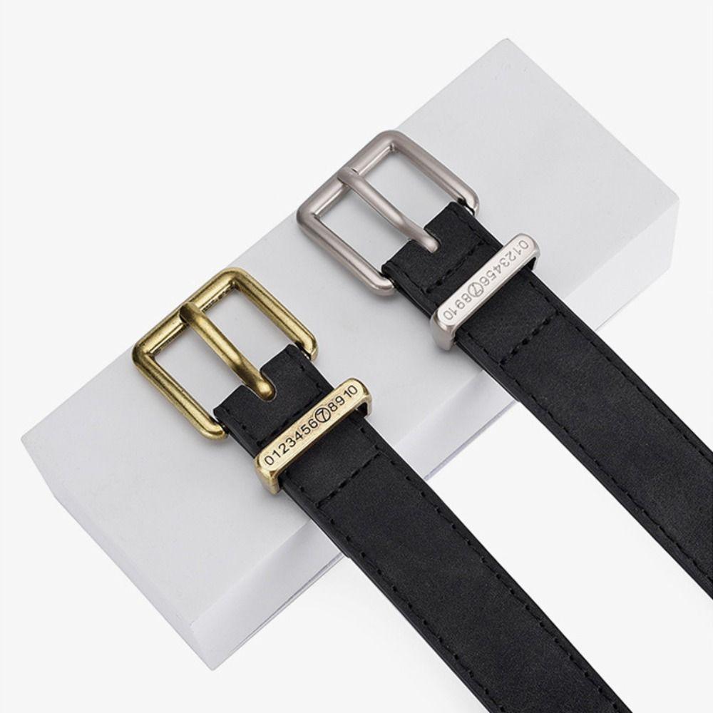 Luxury Design Brand Matte Pin Buckle Waistband Women Trendy Waist Strap Trouser Dress Belts