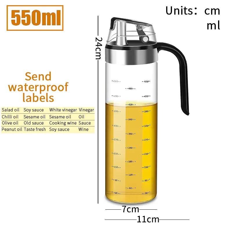 

Приготовление приправы бутылка диспенсер соус бутылка стеклянные бутылки для хранения специй стеклянный спрей для масла уксус кухонные принадлежности