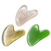 Heart Shape SPA Massage Beeswax Gua sha Scraping Massage Scraper Face Body Massager Acupuncture Guasha Board Massager