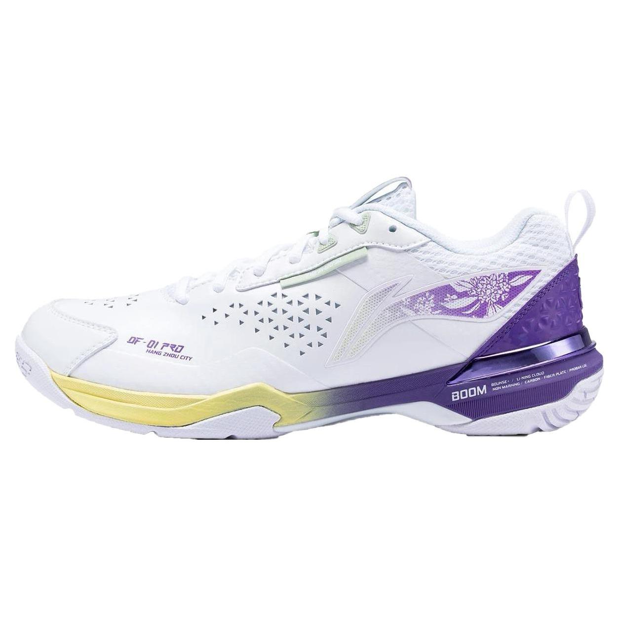 Li-Ning Blade DF-01 Pro White Yellow Purple Men s AYAT005-6 EU 47
