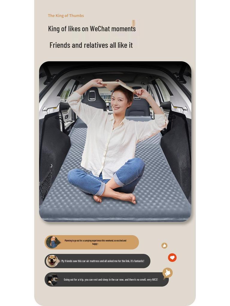 Jietu X9070 Car Inflatable Bed for SUV Trunks