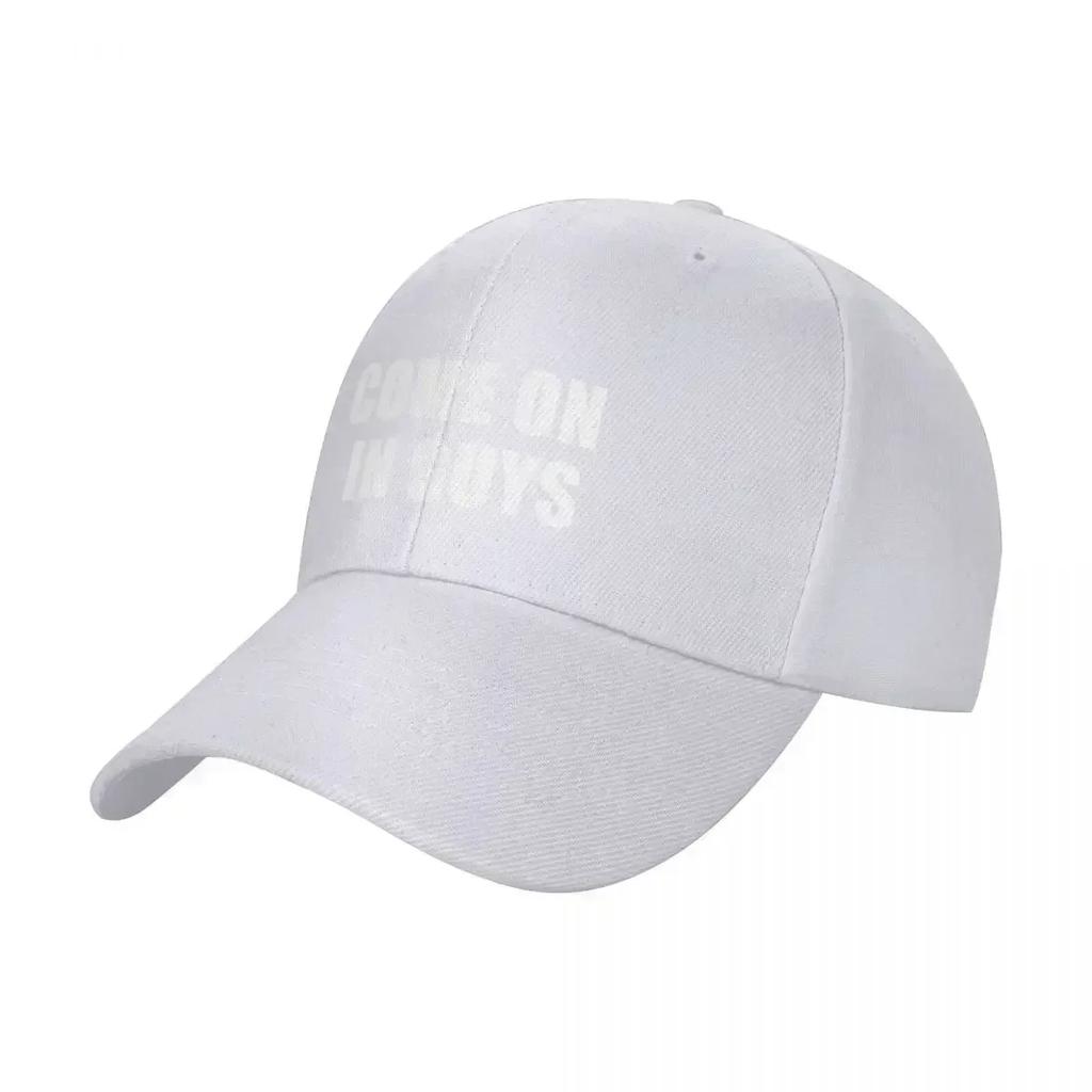 Come On In Guys Black Baseball Cap Wild Ball Hat fashionable Mens Hats Womens