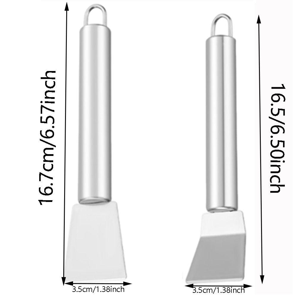 2 Stück Multifunktionaler Küchenreinigungsschaber Schwerlast-Klebstoffschaber Schneeschaufel Bodenreinigung