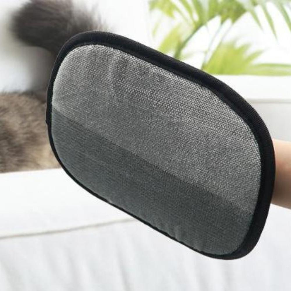 2PCS/SET Multi-functional Static Dedusting Brush Double-sided Removing Gloves  Puppy