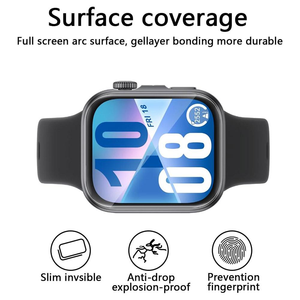 3Pcs For Huawei Watch Fit 4 TPU Watch Screen Protector Anti Scratch HD Clear Hydrogel Film