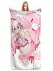 Japanese Anime Super Sonico Flannel Blanket Winter  Soft Durable Throw Blanket For  Adult Couch Bed Bedspread Sofa Bed Cover