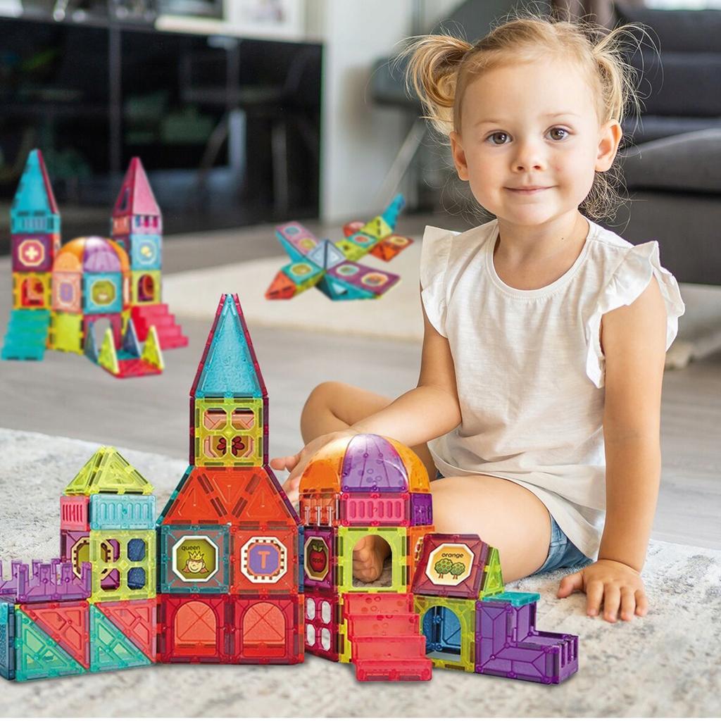 [PACZB][5] Magnetic Building Blocks 77 pcs Z1109