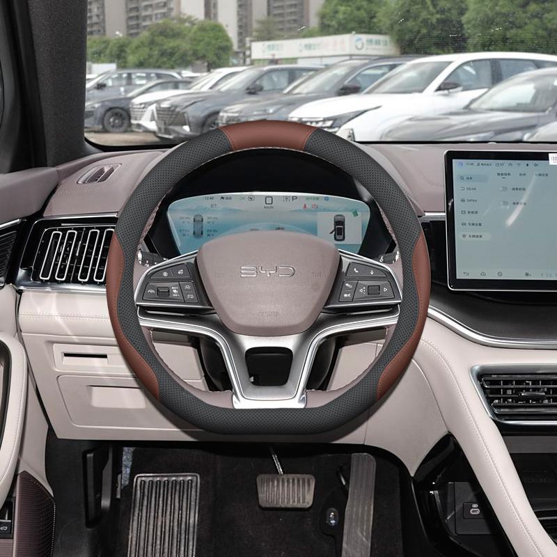 BYD Song L DMI Lenkradabdeckung: Rutschfest, Geruchlos, Einfache Montage, Passend für 25 E-Fahrzeugmodelle