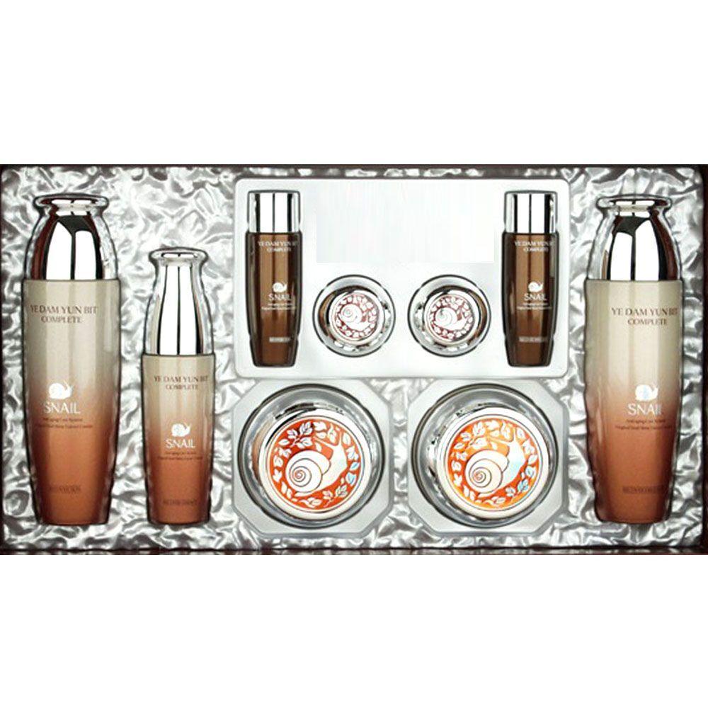 Snail CGKIBJGN Aging Women s Skin Lotion Cream Essence Cosmetic Set