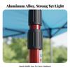 Adjustable Aluminum Tent Pole Telescoping Ultralight Support Rod for Canopy