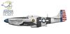 Arma Hobby Mustang Plastic Model Kit ADL70071 1/72 P-51K (Airplane)