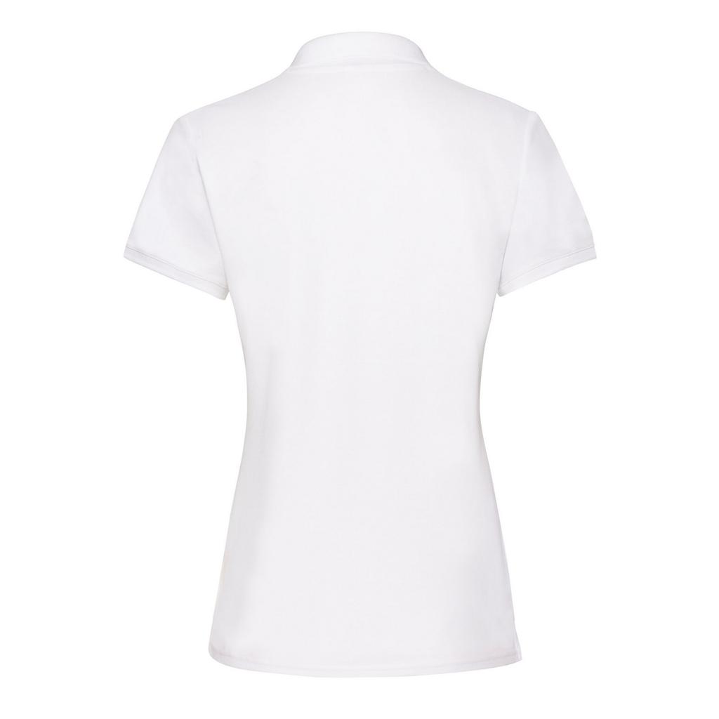 FRUIT OF THE LOOM Womens/Ladies Premium Plain Polo Shirt