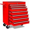 Workshop Tool Trolley with 7 Drawers