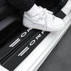 Carbon Fiber Car Door Sill Sticker Auto Door Threshold Protector Strip For Greatwall Ora Cat GT Ballet 07 Funky Cat Iq K-Car R2