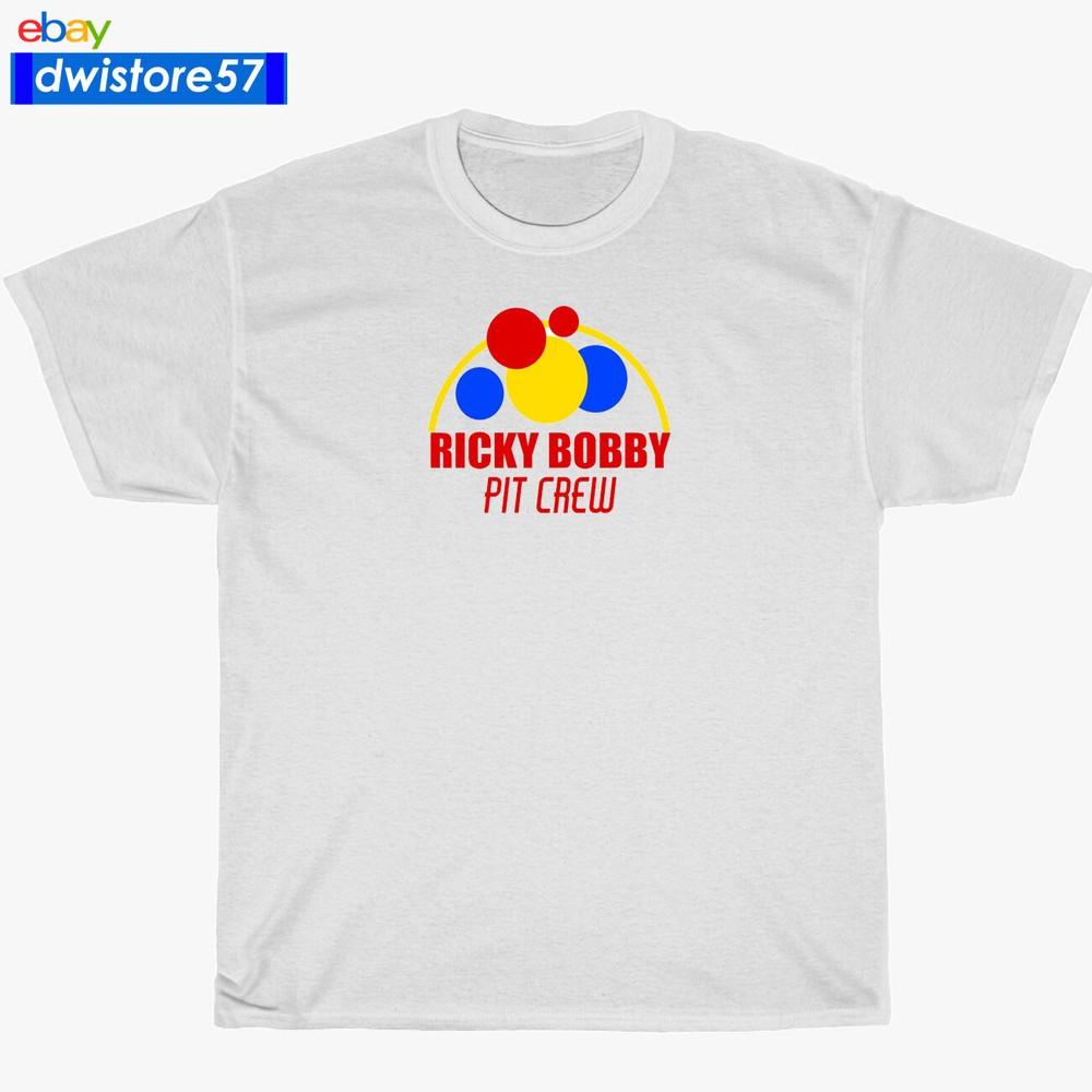 New Shirt Ricky Bobby Pit Crew Logo Black/Navy/Whi wbr/ te/Grey Men s T-Shirt S-5XL Unisex T-Shirt XL