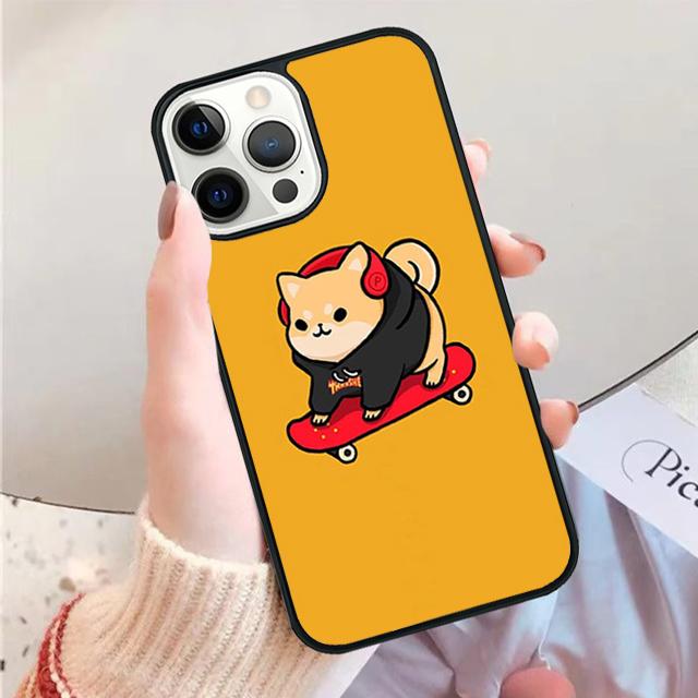 

Cute Cartoon Corgi Dog Phone Case Cover For iPhone 17 Air 15 16 14 Plus 11 12 13 Pro Max Apple max iPhone 13